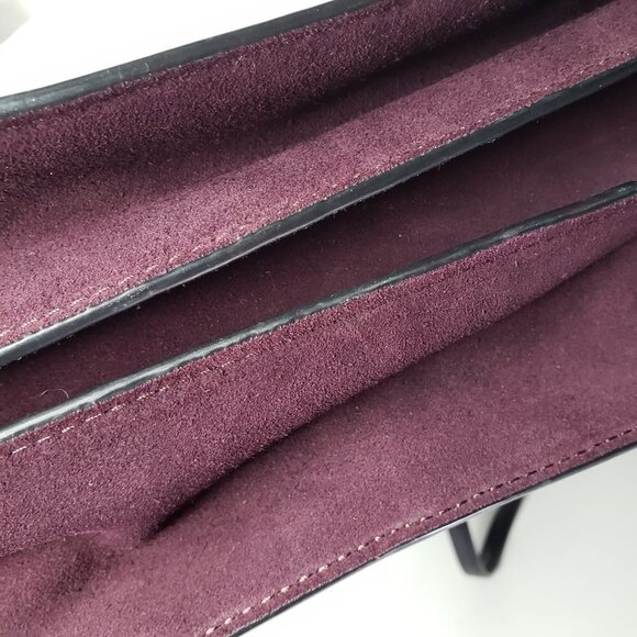 Kate Spade Zarinah Hyde Place Black Leather Handbag Shoulder Bag‎ Purse - Picture 6 of 13